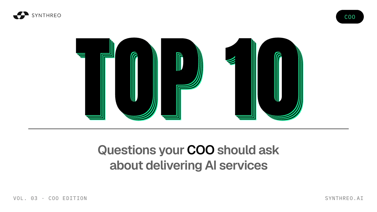 10 Questions Your COO Should Ask Before Delivering AI Services for Your MSP