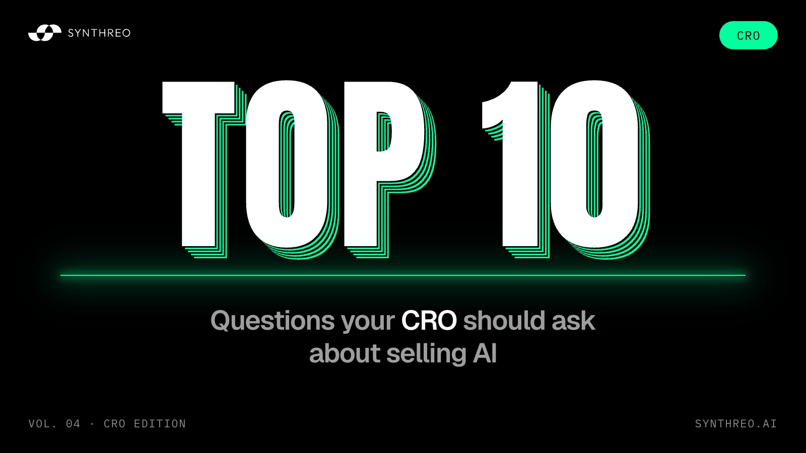 10 Questions Your CRO Should Ask Before Your MSP Sells AI Services